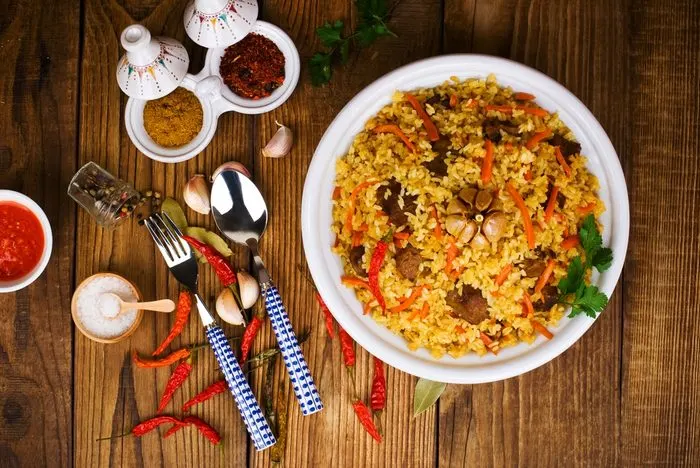 Pilaf de pui