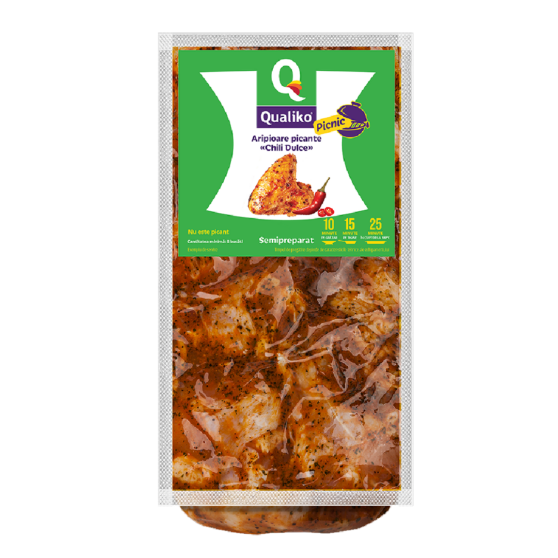 Aripioare "Chili Dulce" din pui broiler refrigerat