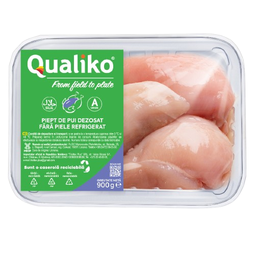 Piept de pui dezosat, fără piele refrigerat