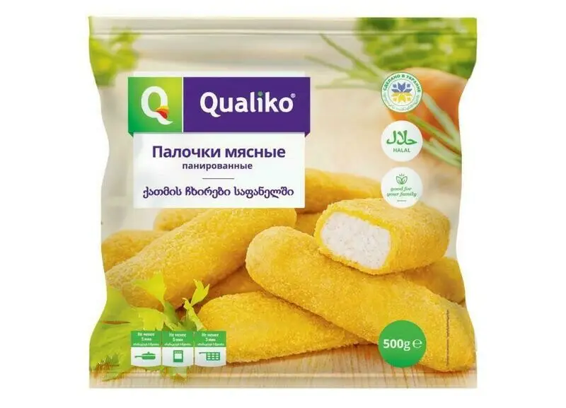 Betisoare din carne de pui, pachet 3 kg Qualiko