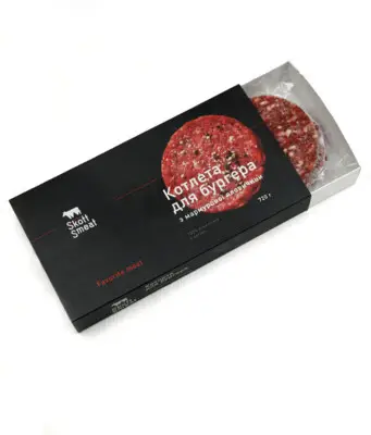 Cotlet burger de vita 100% o cutie 720g (congelat) Skott Smeat